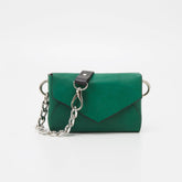 Handgefertigte Leder Tasche - Grün - Vanelion-Taschenwelt